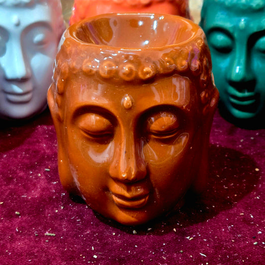 Quemador Cerámico Cabeza Buda