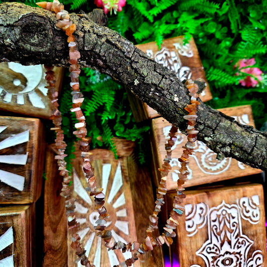 Collar Piedra Sol – Energía Positiva, Alegría y Vitalidad