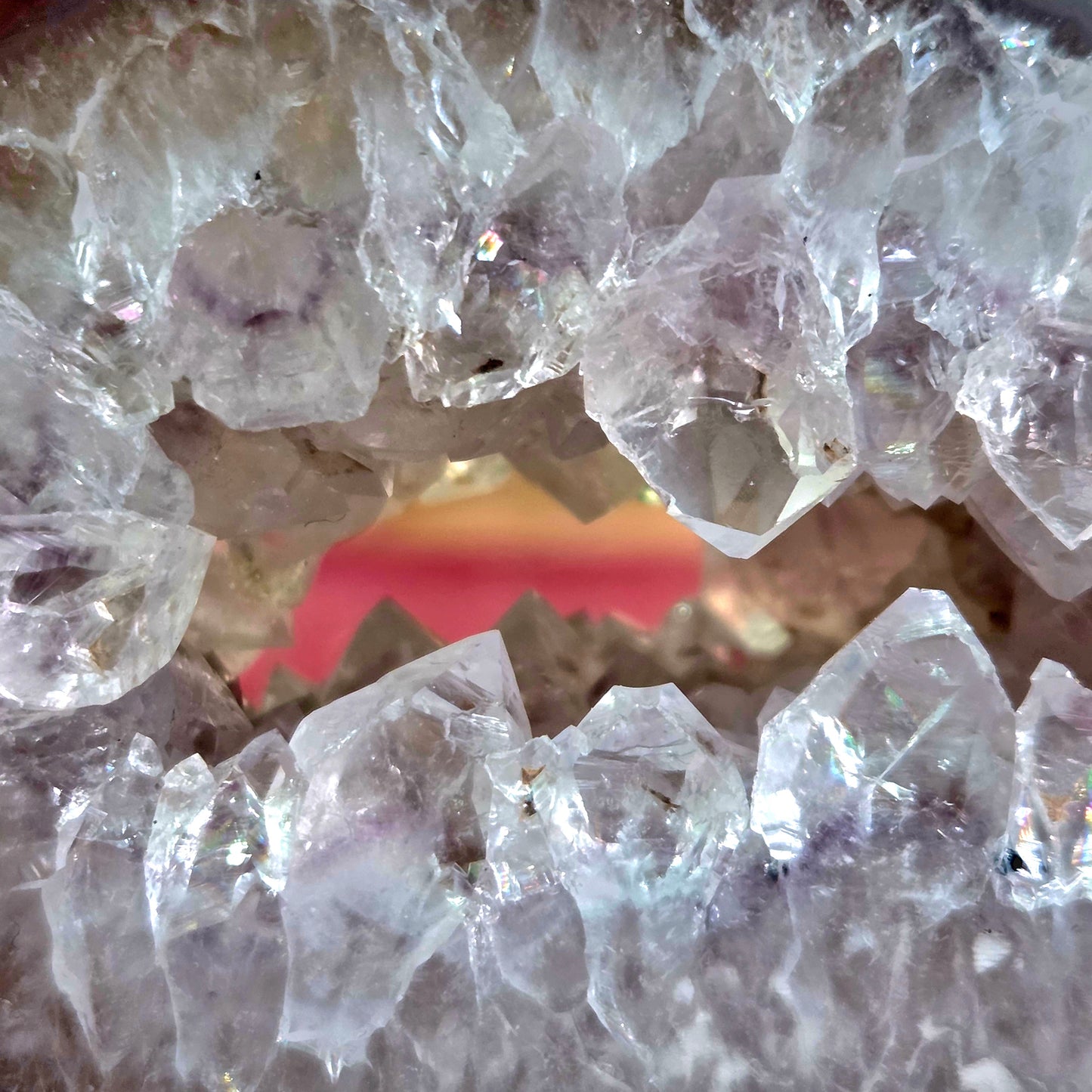 Geoda de Ágata 312g – Equilibrio, Protección y Armonía Emocional