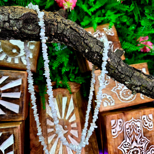 Collar Piedra Luna – Equilibrio, Intuición y Energía Femenina