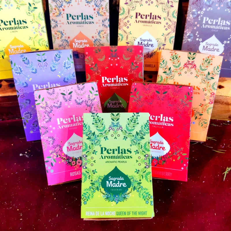 Perlas aromaticas naturales incienso aromatico natural arcania artesania