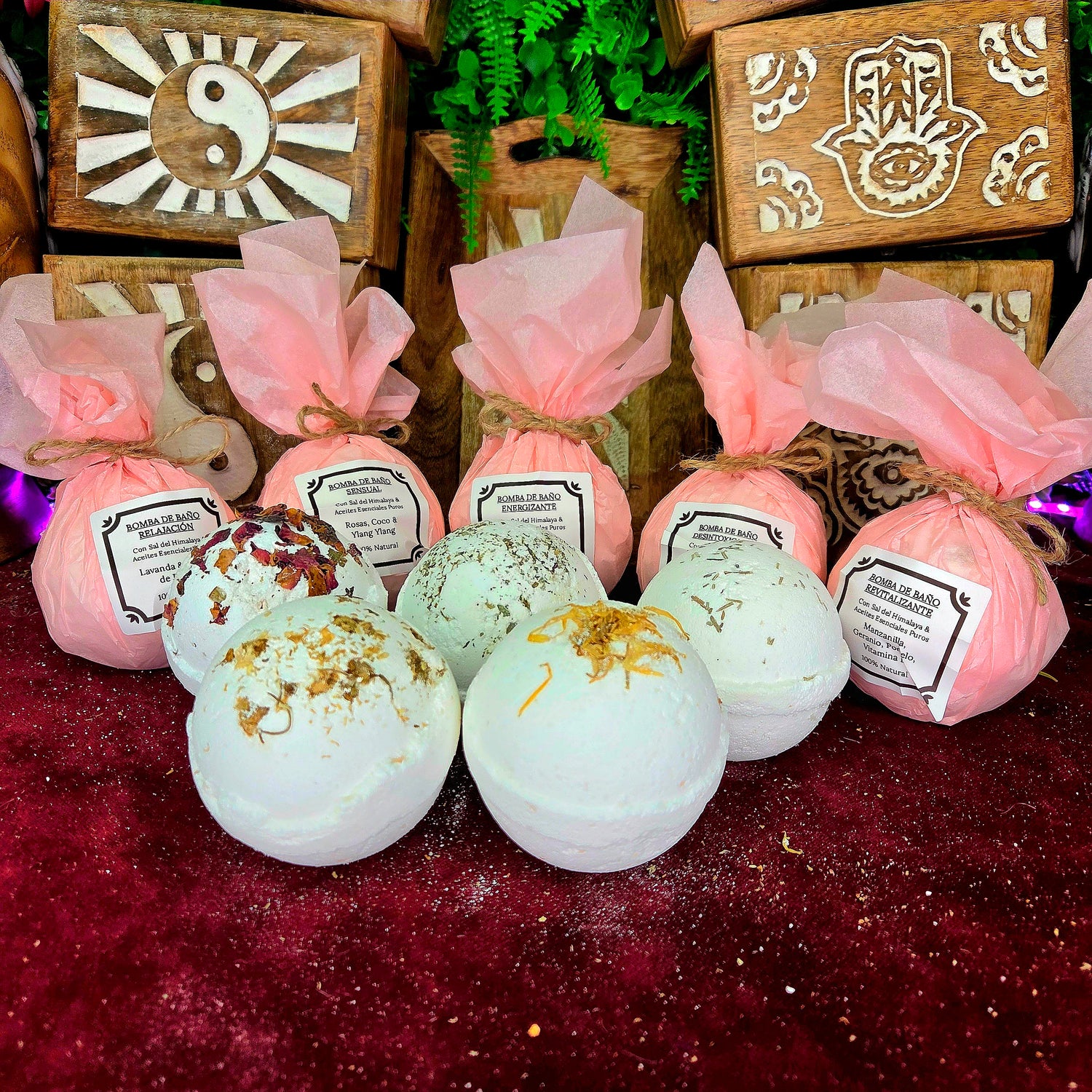 BOMBAS DE BAÑO