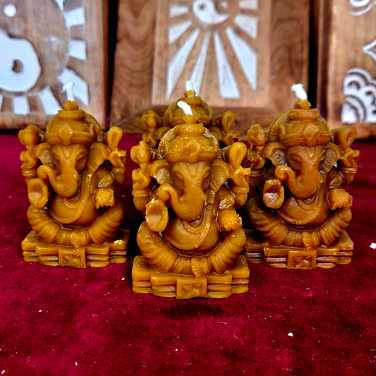 Vela de Miel Ganesha