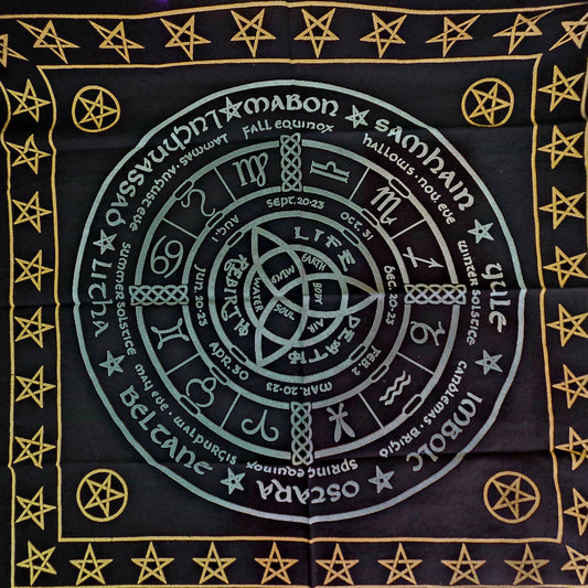Mantel Tarot Vida, Muerte, Renacimiento