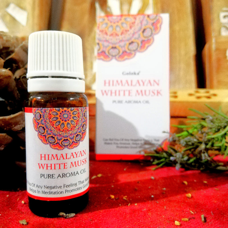 Aceite Aromatico de Almizcle Blanco Limpieza Energetica Purificacion