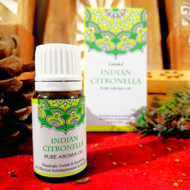 Aceite Aromatico de Citronela Proteccion Repelente Natural de Insectos Relajacion Enfoque