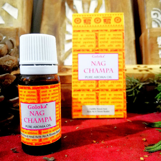 Aceite Aromatico de Nag Champa Conexion Espiritual Concentracion Relajacion