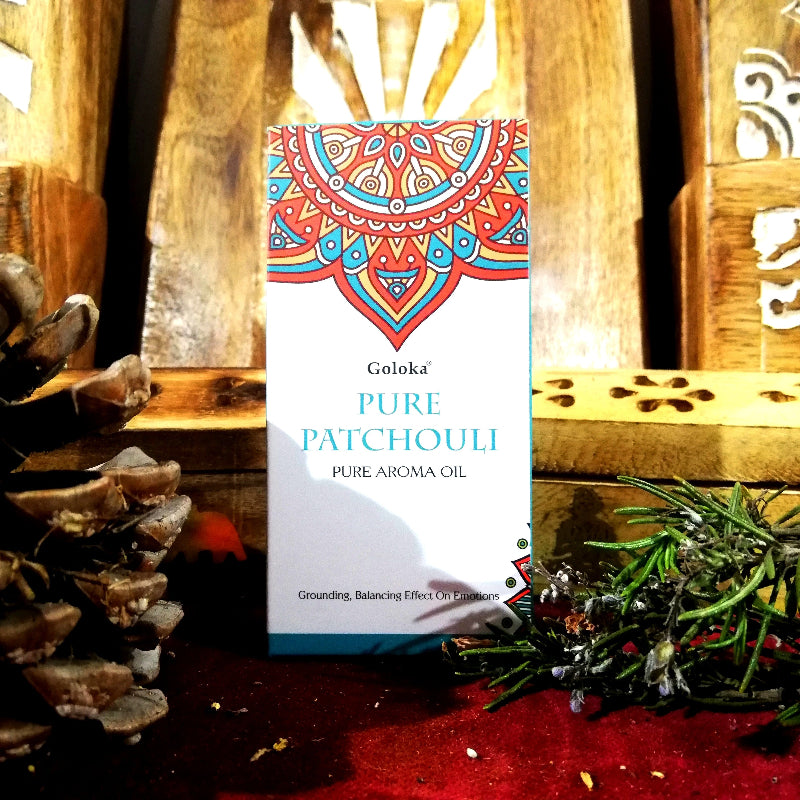 Aceite Aromatico de Patchouli Relajacion Amor / Pasion Concentracion