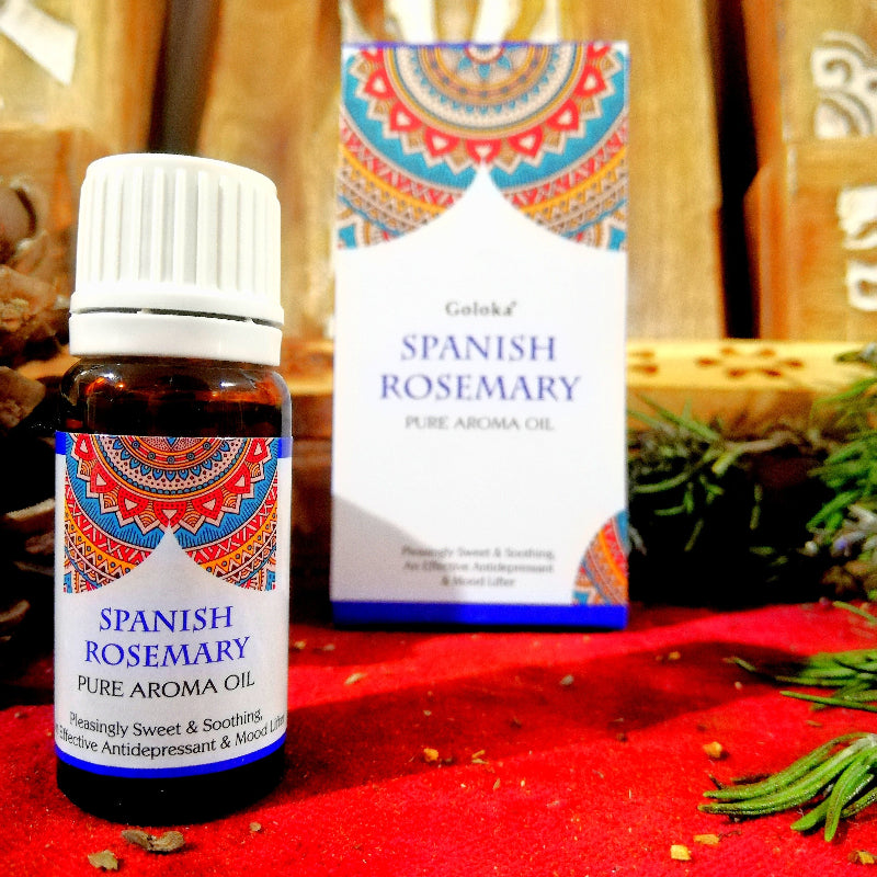 Aceite Aromatico de Romero Conexion Limpieza Relajacion
