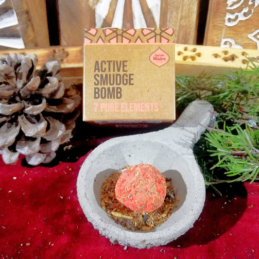 Bombita de 7 Elementos Energia Positiva Limpieza Espiritual Sanacion Claridad Conexion Proteccion Apertura
