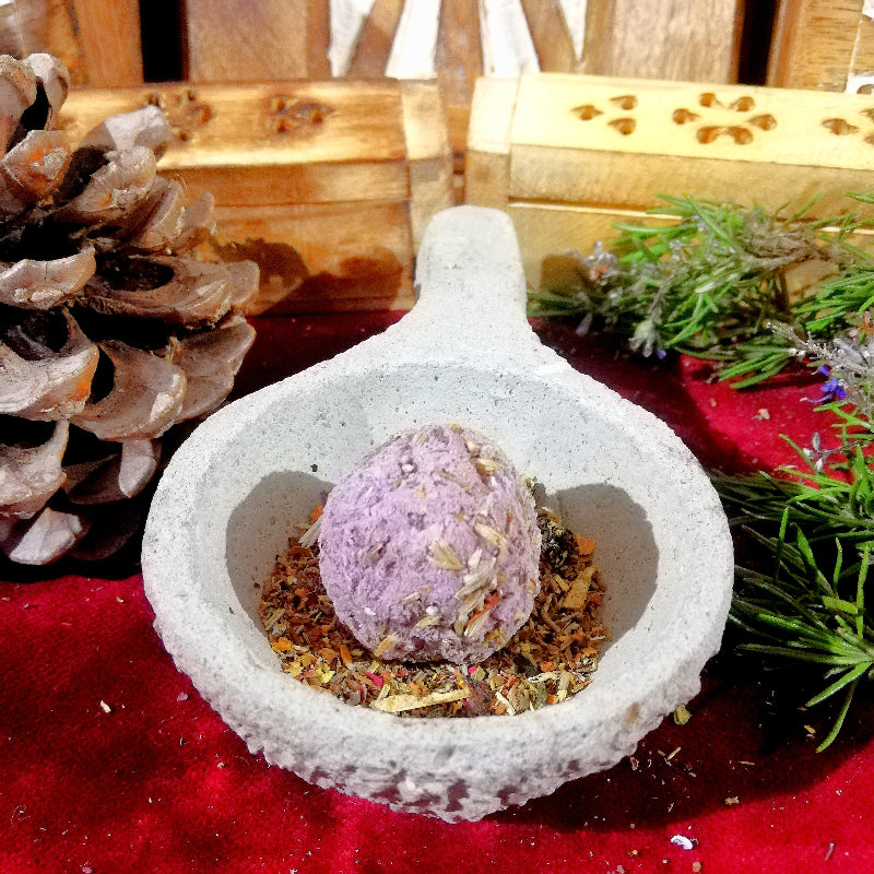 Bombita de Lavanda y Olibano Relajacion Armonia
