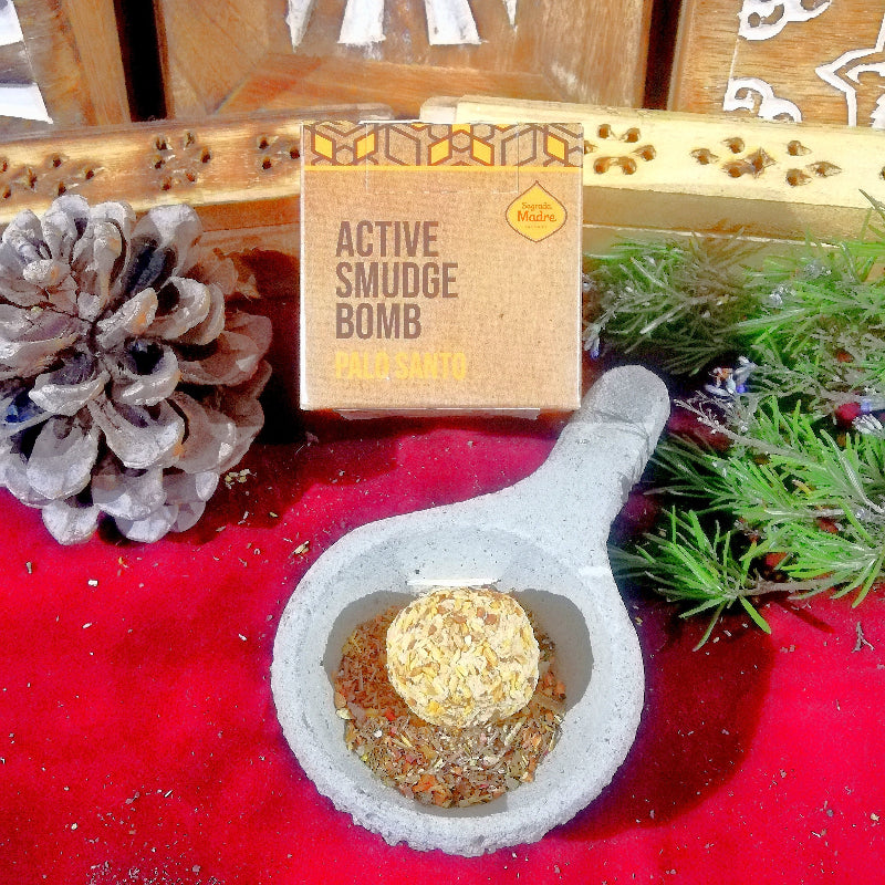Bombita de Palo Santo Sanacion Equilibrio Limpieza Espiritual