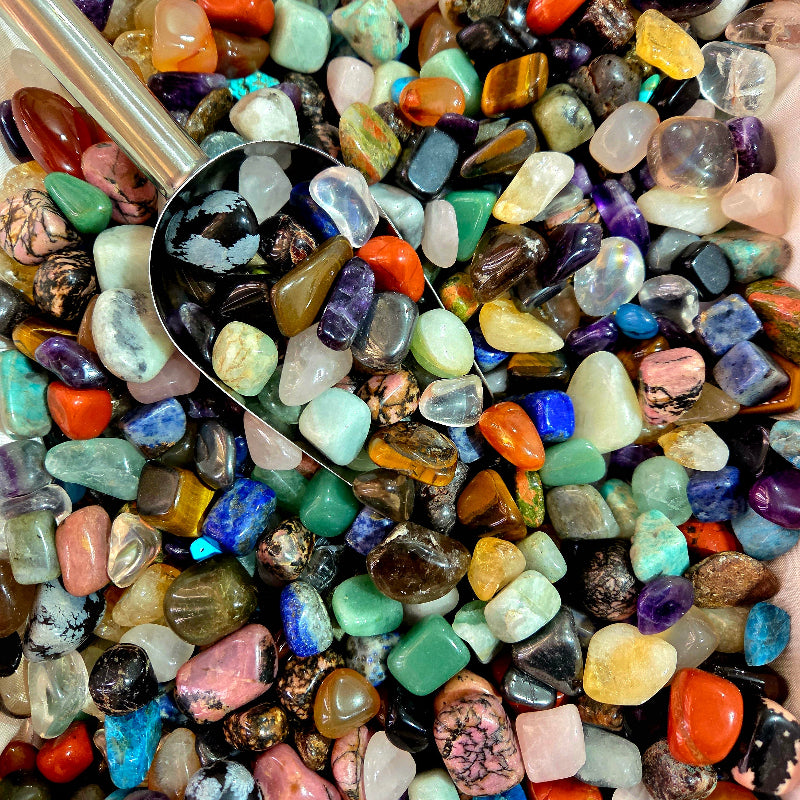 CONFETI DE CRISTALES - Rodados Naturales y Energéticos