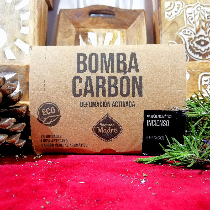 Carbon de Incienso para purificacion y limpieza energetica