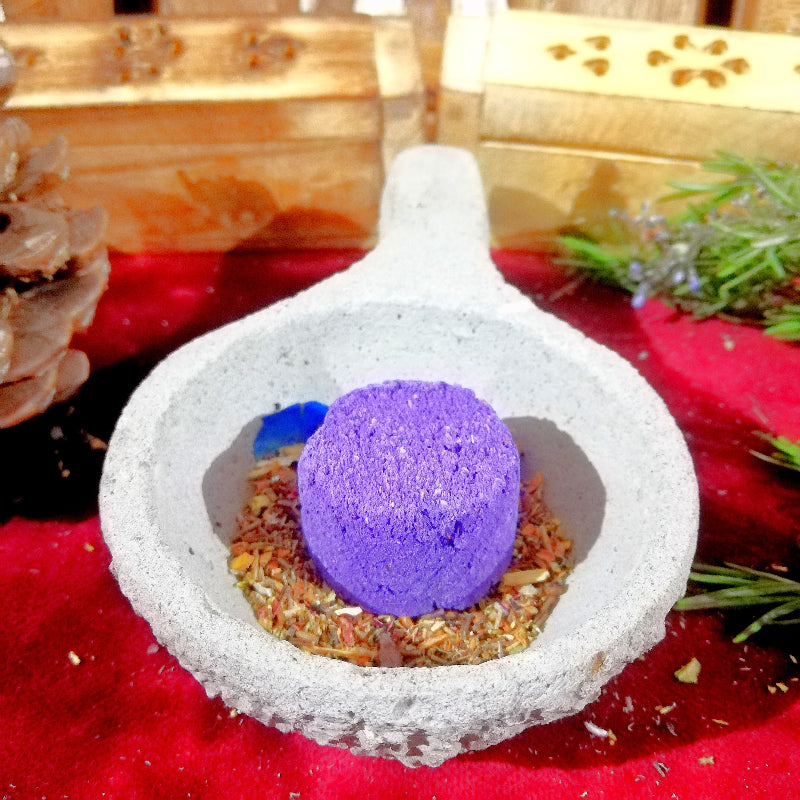 Carbon de Lavanda para relajacion, armonia, bienestar y concentracion