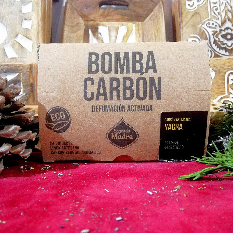 Carbon de Yagra para atraer abundancia, prosperidad y abrir caminos