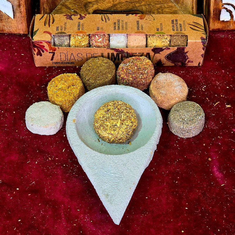 Carbones 7 dias Sagrada Madre Ritual completo de limpieza energetica