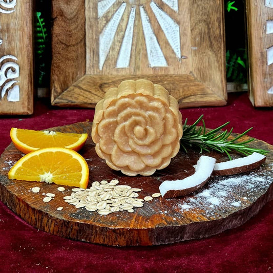 Champú Sólido Natural Brillo y Fuerza - Manteca de Karité / Colágeno, arcania artesanía