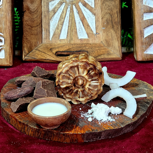 Champu Solido Natural Cabello Seco Leche de Cabra Manteca de Cacao