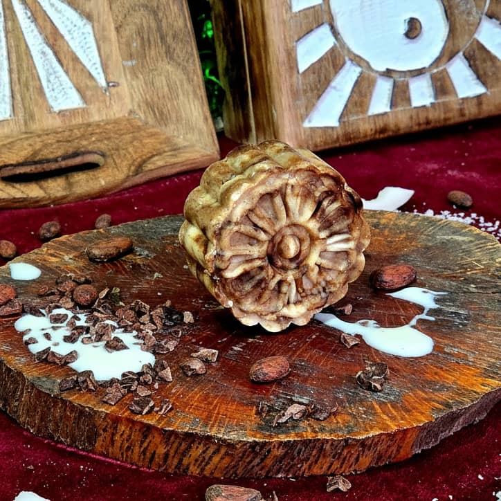 Champú Sólido Natural Cabello Seco - Leche de Cabra / Manteca de Cacao, arcania artesanía