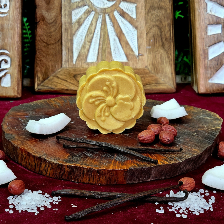 Champu Solido Natural Crecimiento y Fuerza  Maca Leche de Coco Jojoba