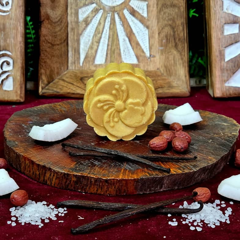 Champú Sólido Natural Crecimiento y Fuerza - Maca / Leche de Coco / Jojoba, Arcania Artesanía