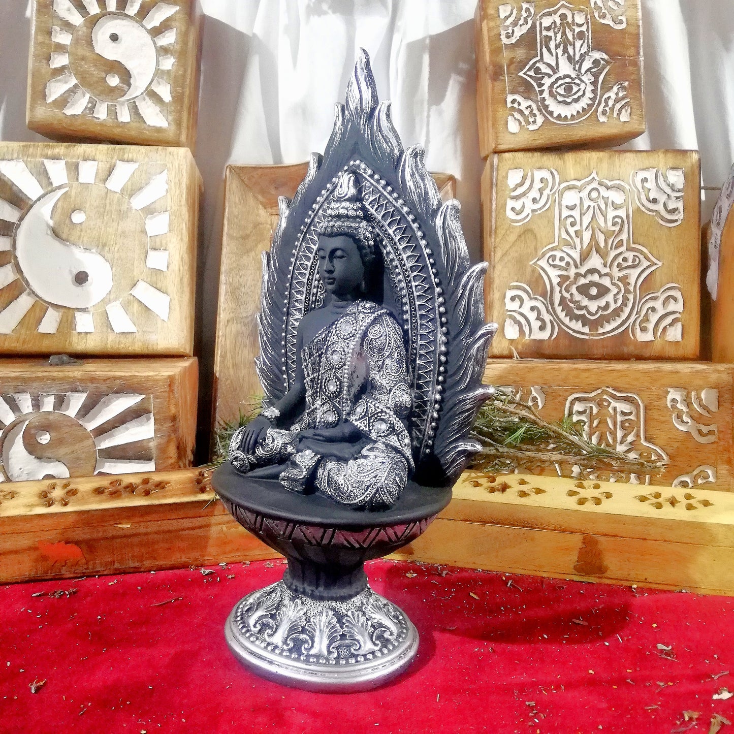 Buda Altar Negro