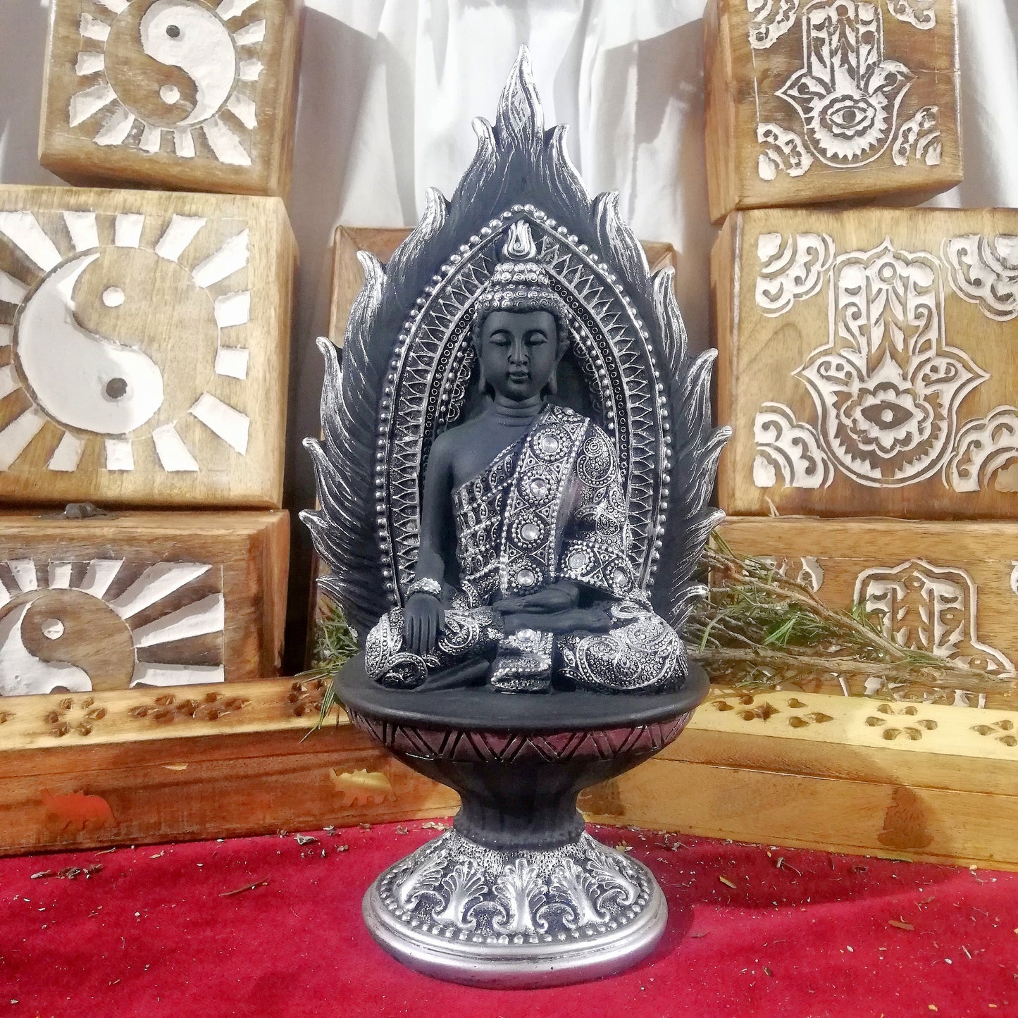 Buda Altar Negro