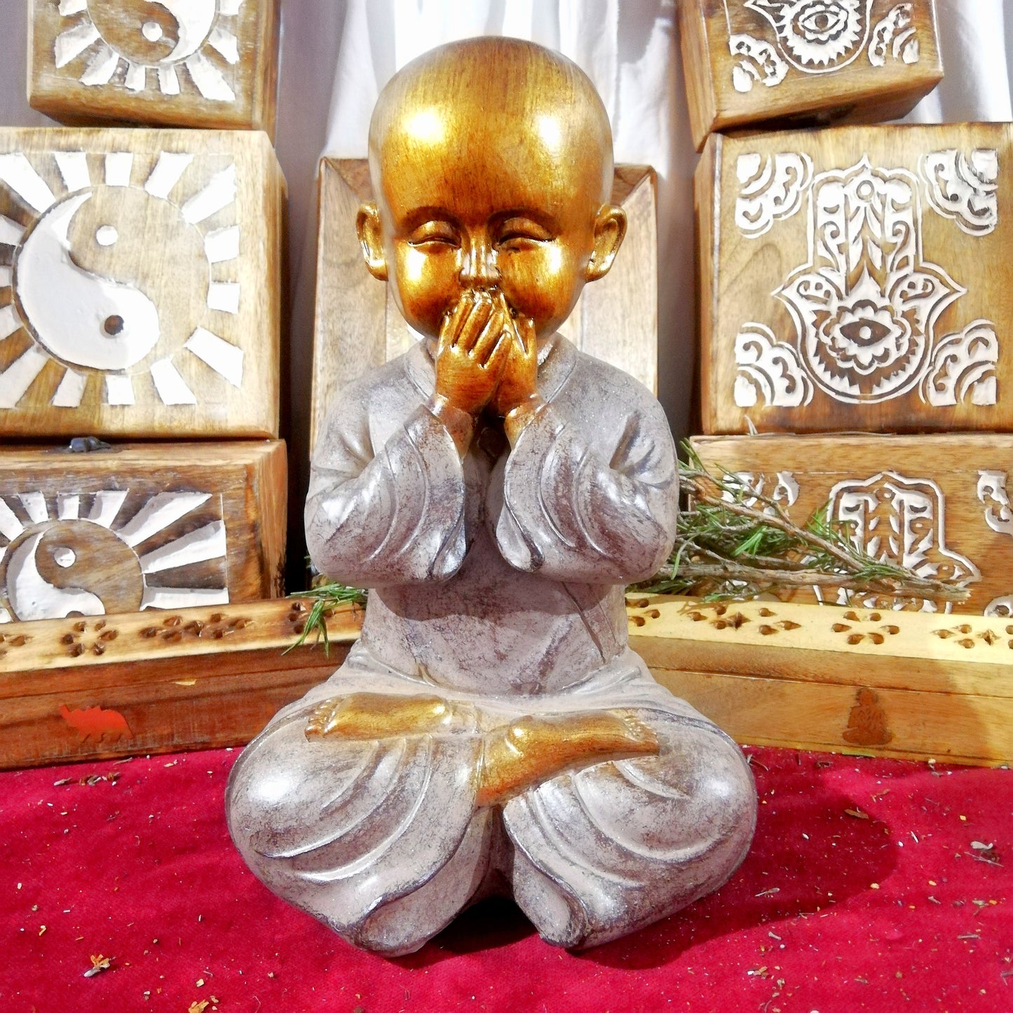 Buda Monje Niño