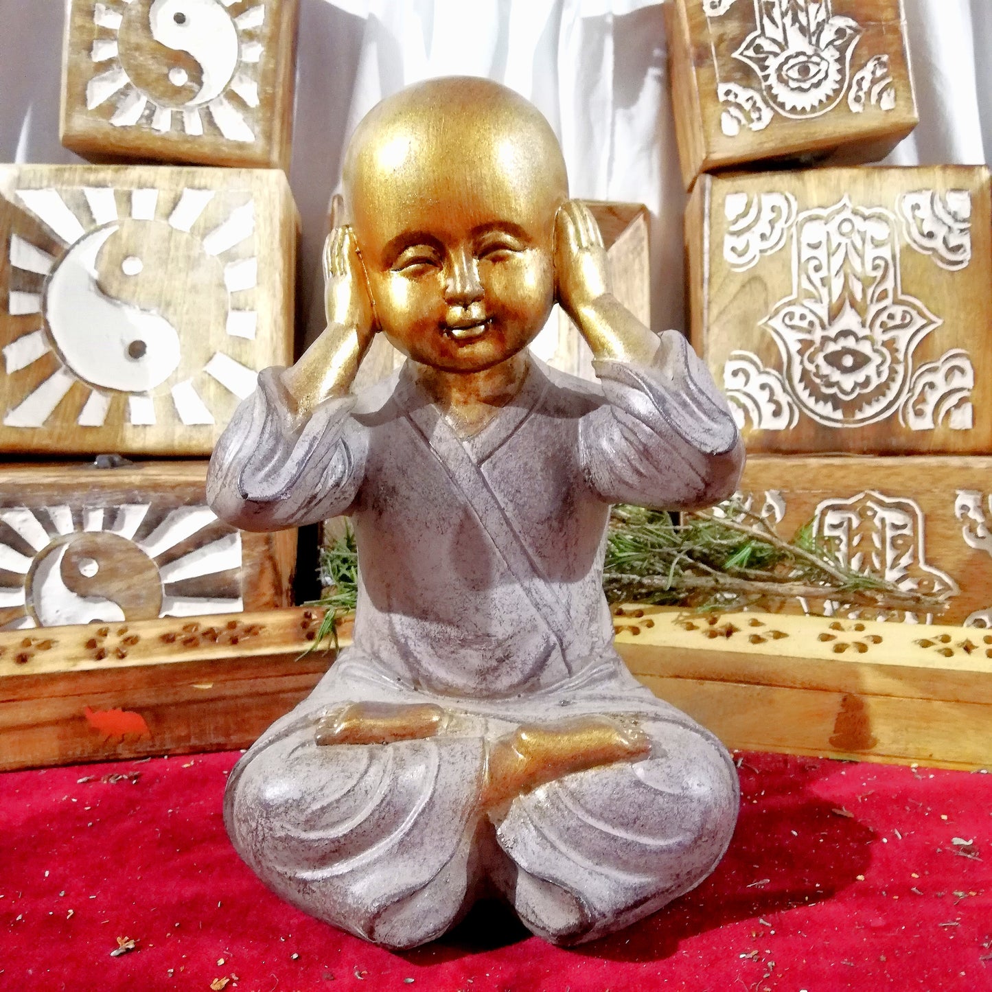 Buda Monje Niño