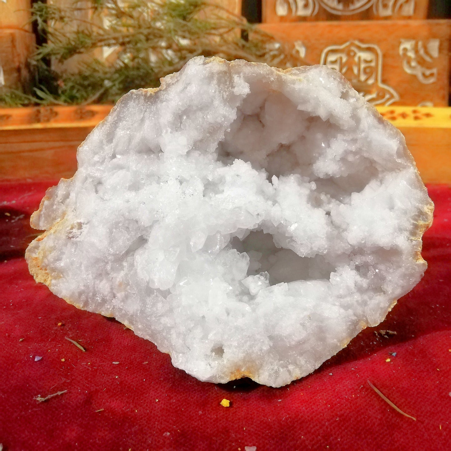 Geodas de Cuarzo Blanco 2/3kg