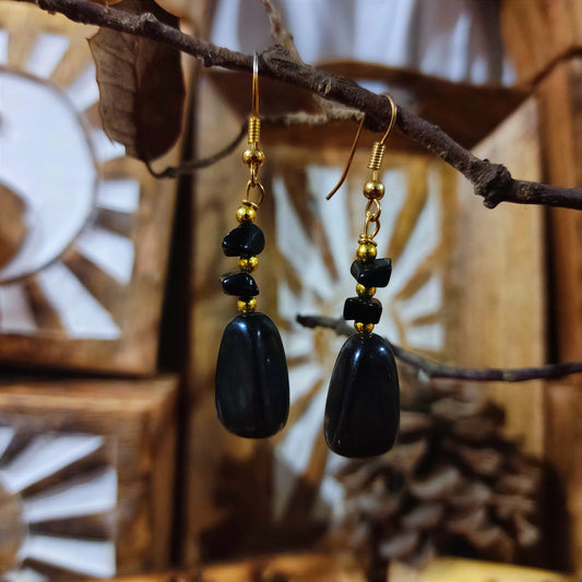 Pendientes Rodado Ónix