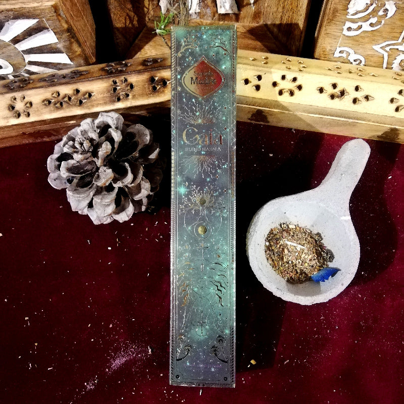 Incienso natural Gaia Sagrada Madre conexion con lo natural Paz Interior Confianza Serenidad