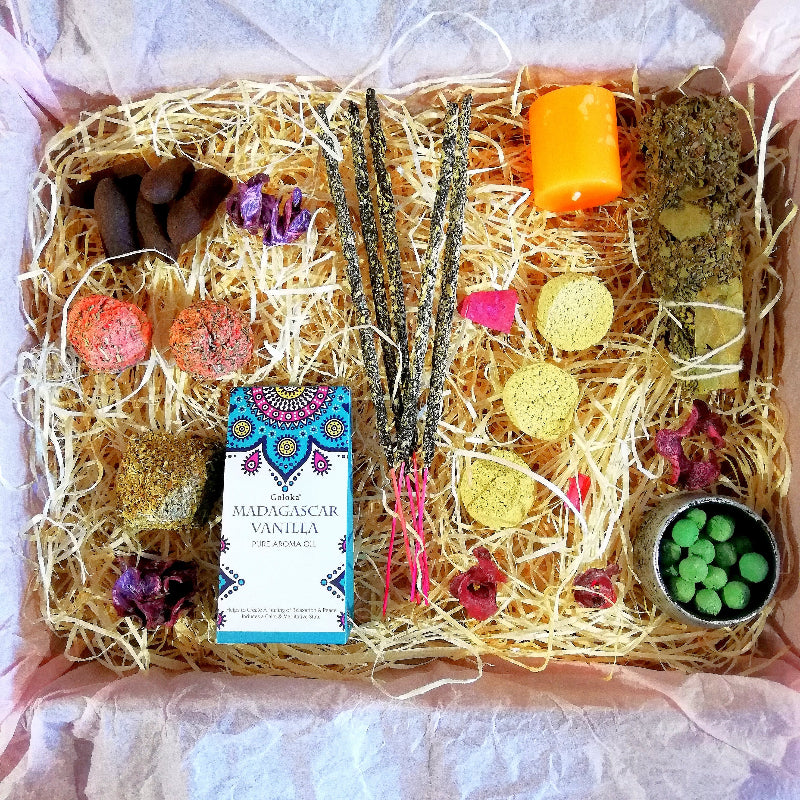Kit ritual de inciensos para aumentar energía, motivación y enfoque, estimular la mente y crear un ambiente inspirador y positivo en tu hogar o ritual.