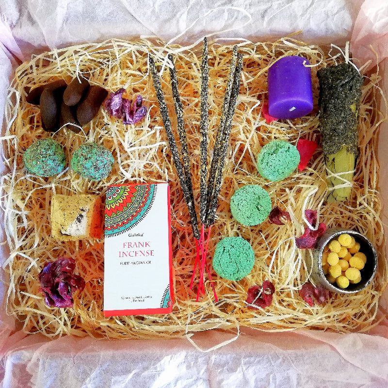 Kit ritual de inciensos para limpiar energías negativas, purificar espacios, renovar vibraciones y aportar claridad, paz y armonía.