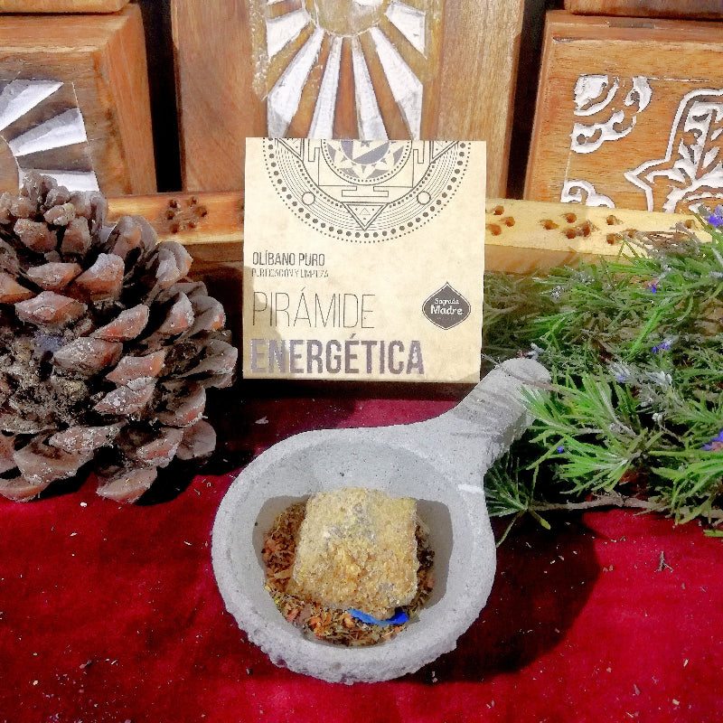 Piramide Energetica Olibano Puro  Purificacion Limpieza