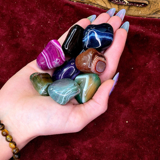 Rodado Ágata – Equilibrio, Protección y Armonía Emocional