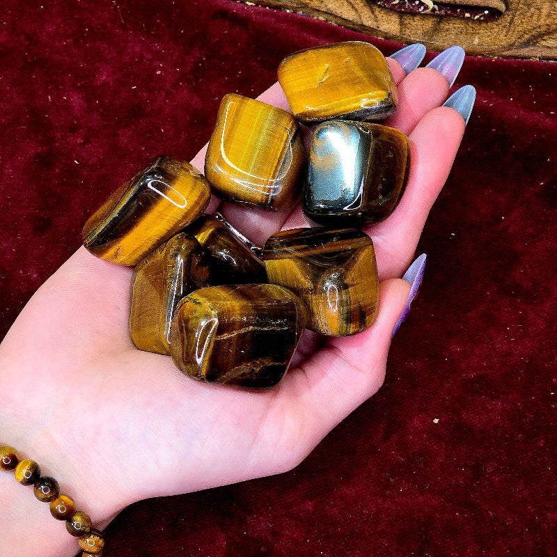 Rodado de Ojo de Tigre – Protección, Confianza y Energía