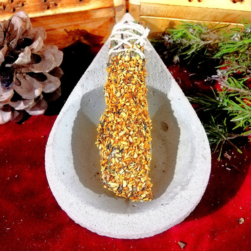 Sahumerio Natural Mirra y Palo Santo - Limpieza Espiritual / Armonía / Sanación / Equilibrio