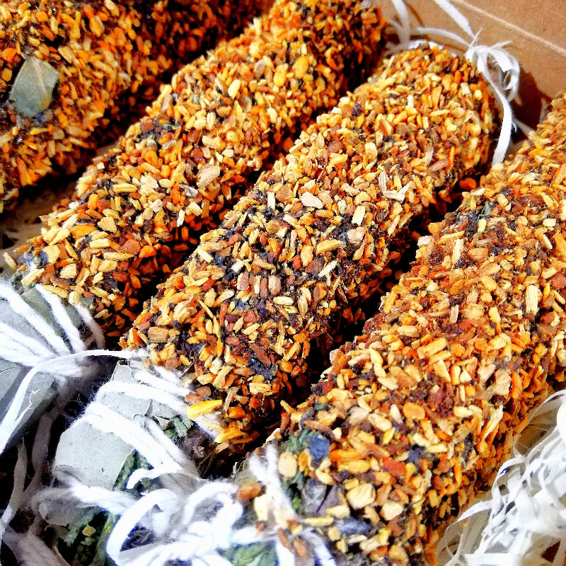 Sahumerio Natural Mirra y Palo Santo - Limpieza Espiritual / Armonia / Sanacion / Equilibrio