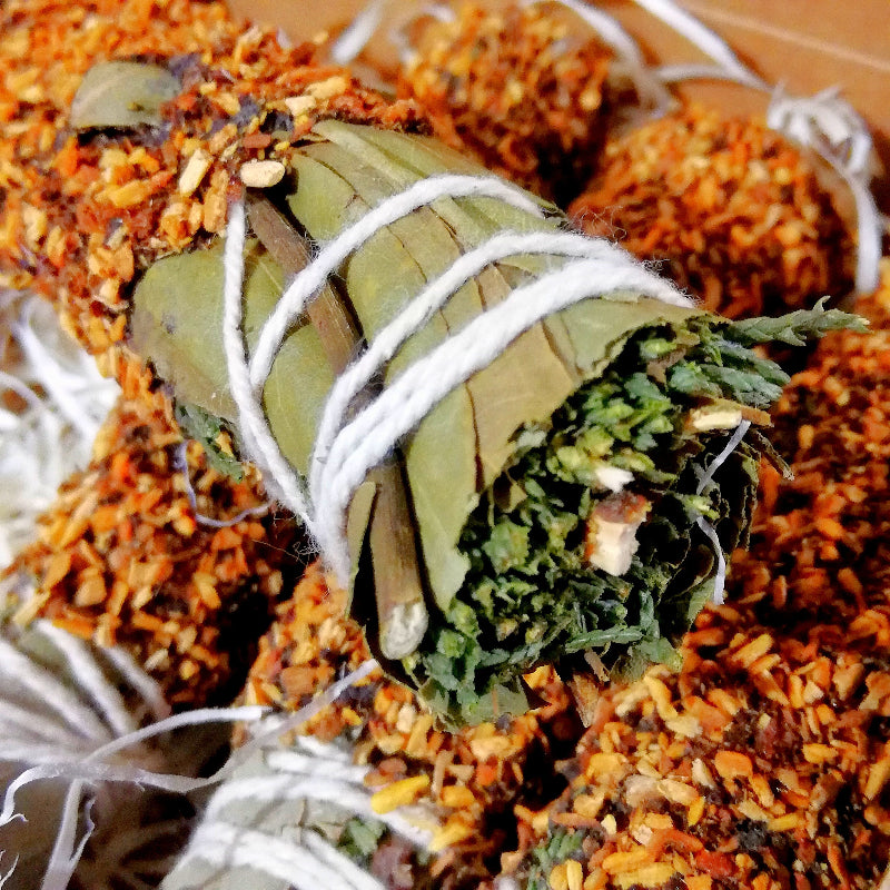 Sahumerio Natural Mirra y Palo Santo - Limpieza Espiritual / Armonia / Sanacion / Equilibrio