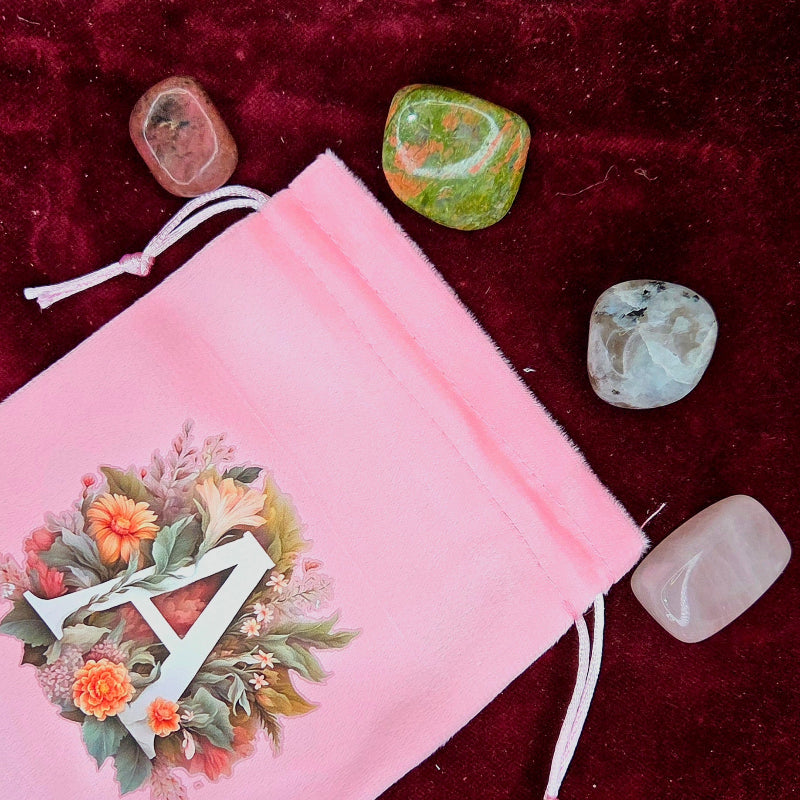 kit Minerales Amor  Rodonita  Cuarzo Rosa  Unakita  Piedra Luna 1