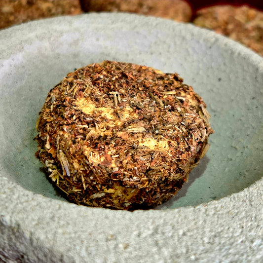 pastilla de Carbon Rosa y Lavanda Ritual de amor, calma y armonia