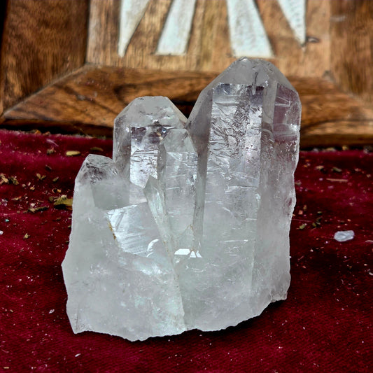 Drusa de Cuarzo Cristal 188g