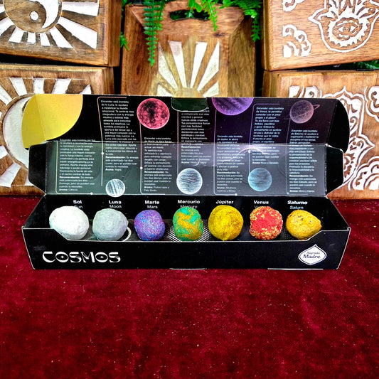 Bombitas Cosmos Sagrada Madre - Cada una vinculada a un planeta