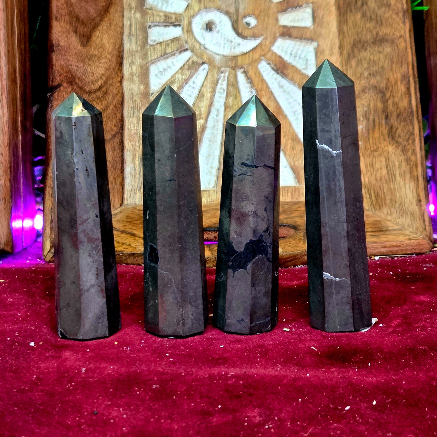 Punta de Pirita 100/130g – Piedra de la Abundancia, Energía y Protección