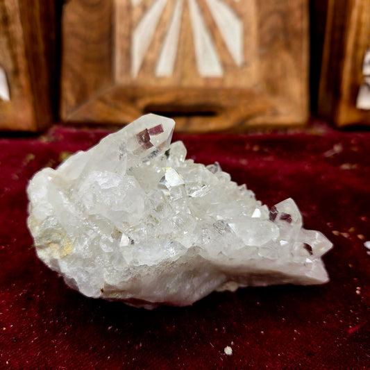 Drusa de Cuarzo Cristal 242g