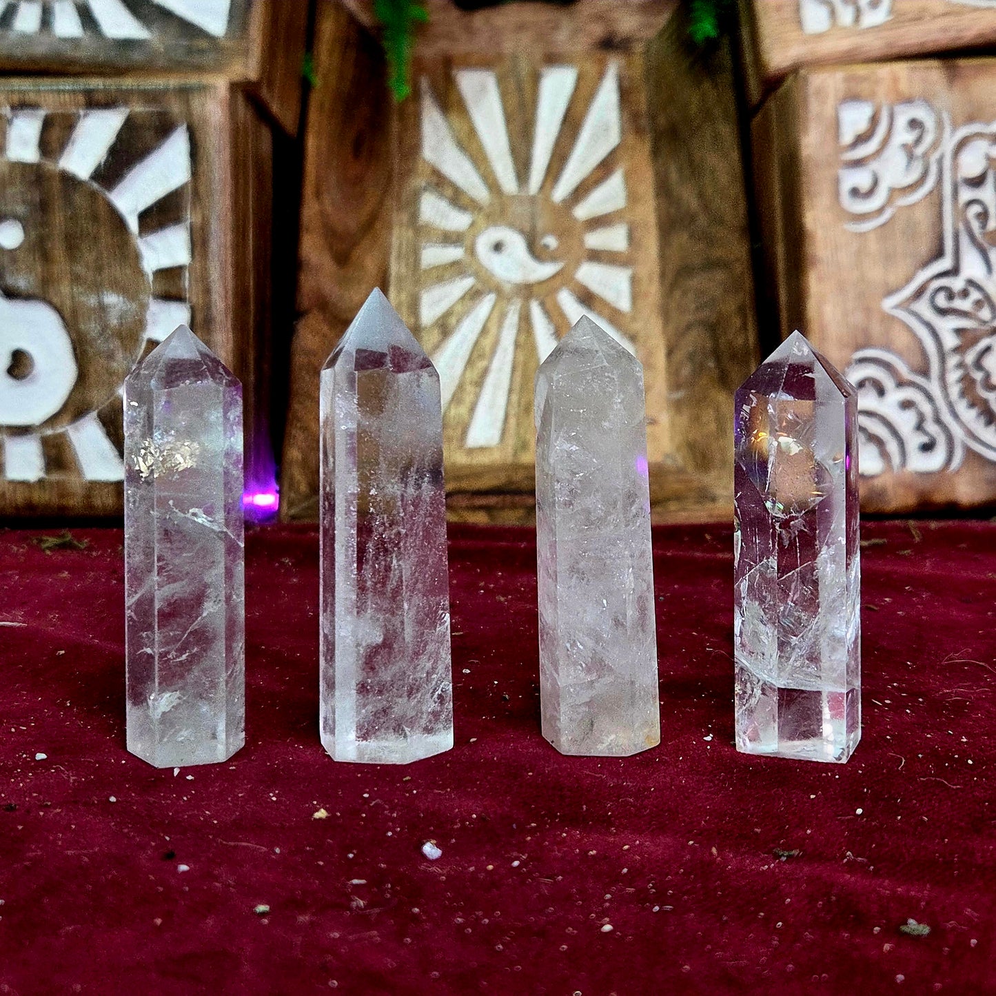 Punta de Cuarzo Cristal 50/70g – Amplificador de Energía y Purificación