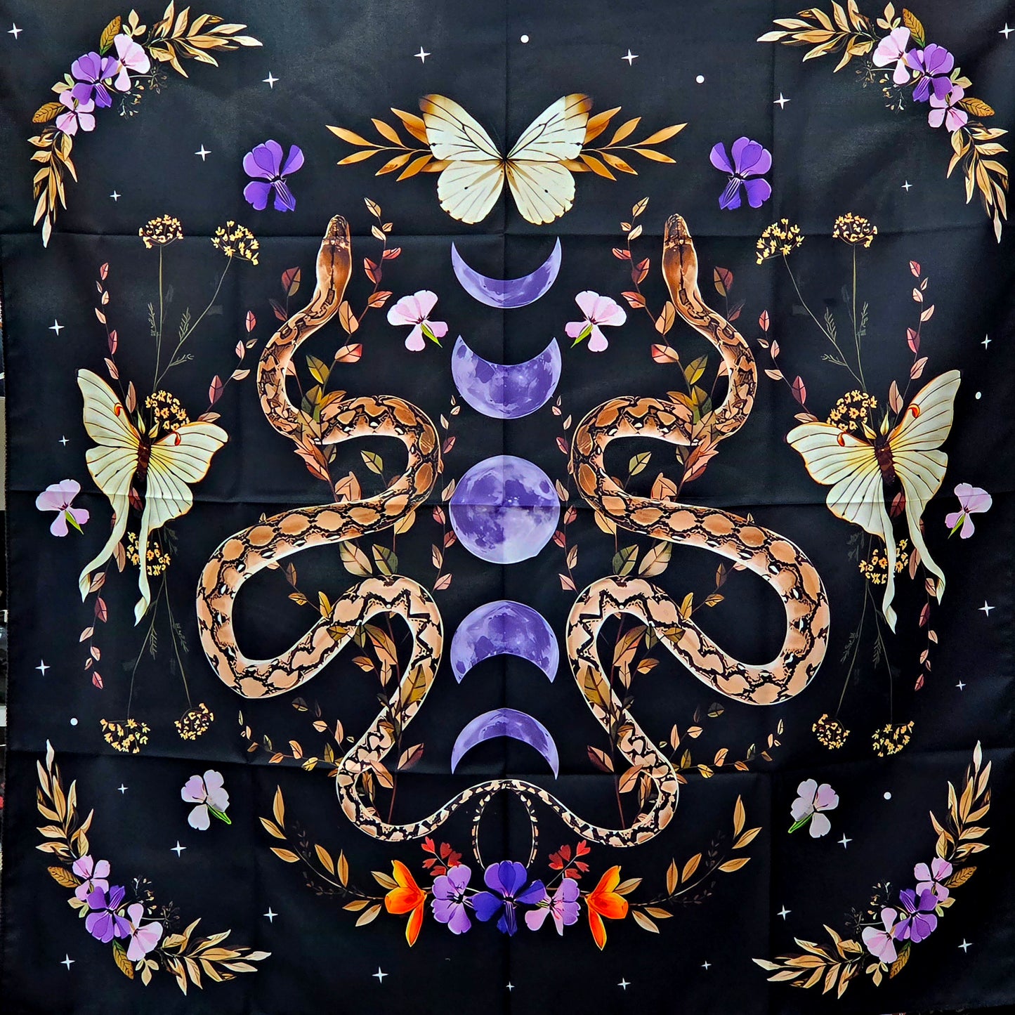 Mantel Tarot Serpientes