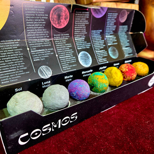 Bombitas Cosmos Sagrada Madre - Cada una vinculada a un planeta
